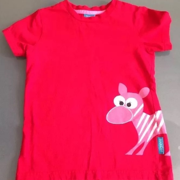 Egg Kids 5 - 7 Outfit Skirt + Zebra & Pink Shirt - Picture 1 of 3